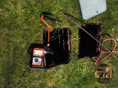 Localisation de la source d’humidité sur un terrain